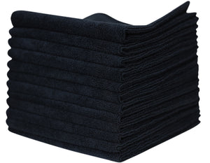 Microfiber Cleaning Cloth By MIMAATEX-12 Pack-16x16 inches-300 GSM-Lint Free-Streak Free